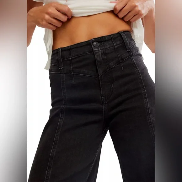 We The Free Libre Wide Leg Jeans 27 - Picture 4 of 12